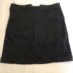 Free People Modern Femme Denim Skirt